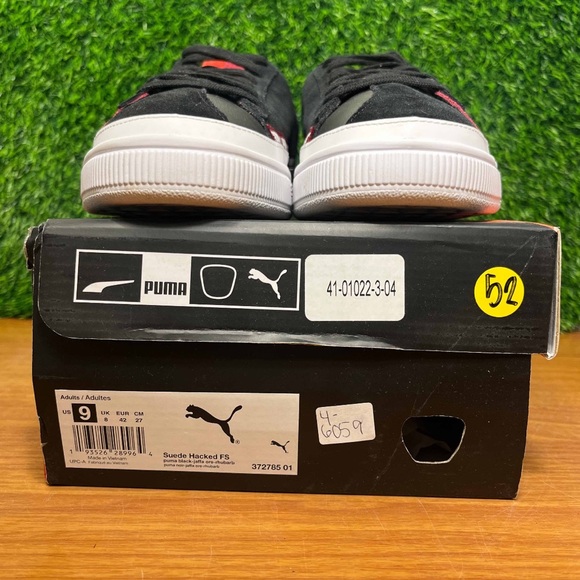 Puma Suede Hacked FS Black Jaffa-Ore Multicolor - Picture 7 of 10
